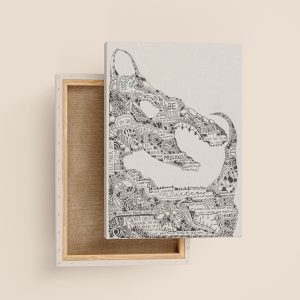 "Be What Is" by Natarowei | Canvas Print