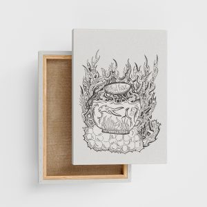"Bowled Moves" by Natarowei | Canvas Print