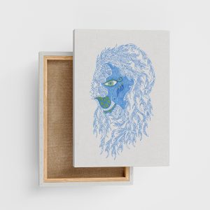 "Hiding" by Natarowei | Canvas Print